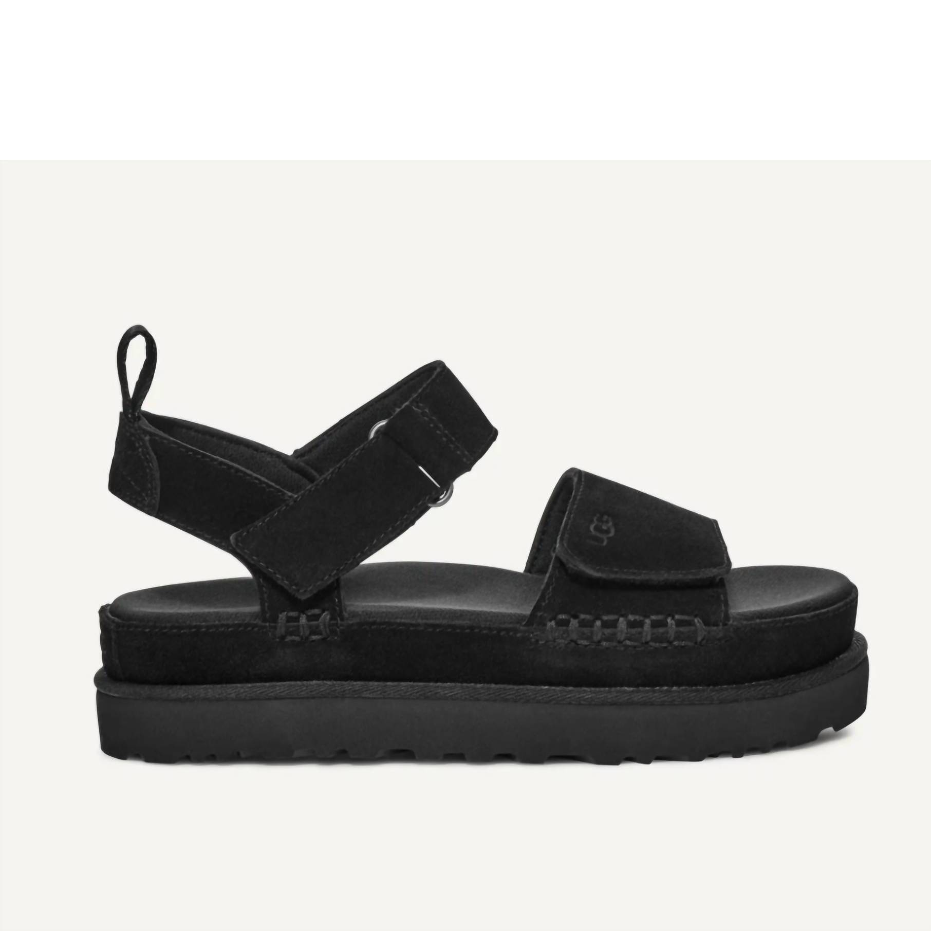 New Ugg Women's Goldstar Sandal In Black